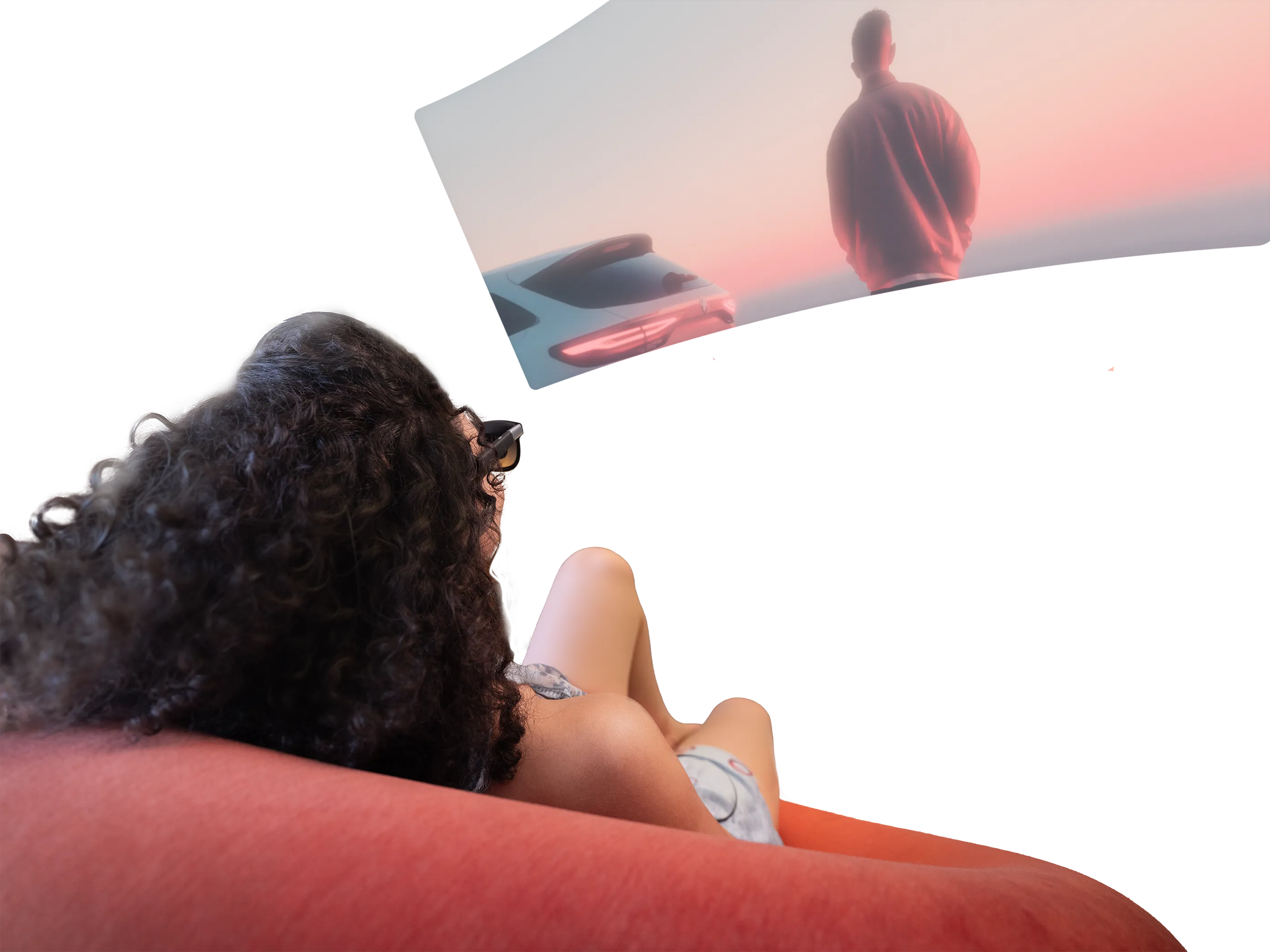 Foreground subject